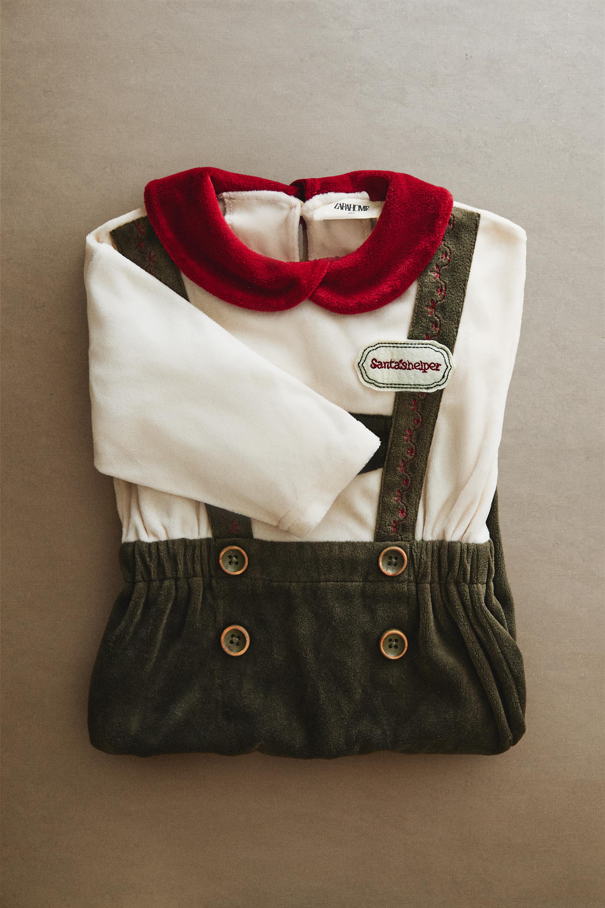 COMBINAISON BÉBÉ ELFE NOËL